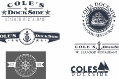 Cole's Dockside Logo - concepts