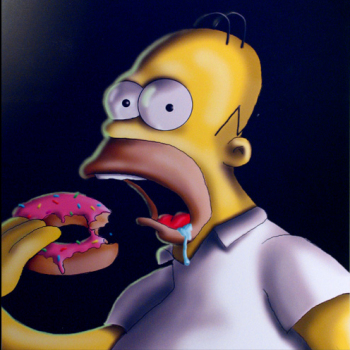 Homer S. - digital painting