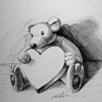 Quick Sketch - Love Bear